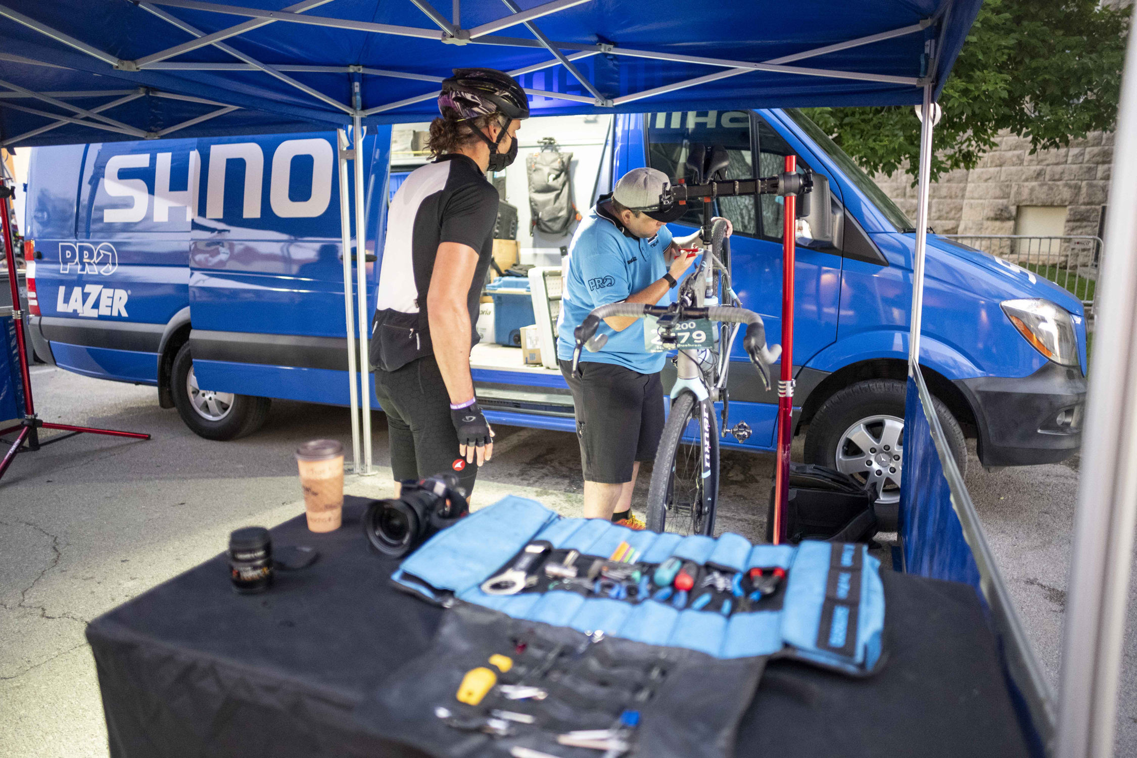 Shimano SMS setting up a road bike